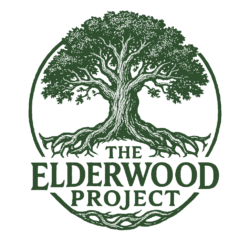 The Elderwood Project Sustainable Woodworking Charity Logo